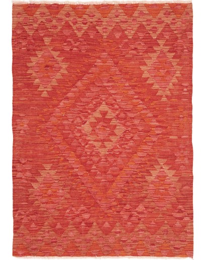 Tappeto Kilim Afghanistan rosso 104x150