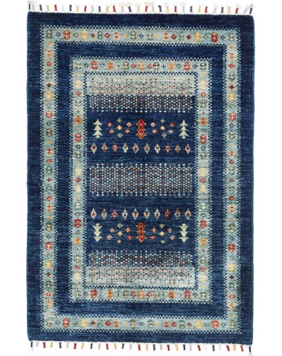 Tappeto Siva Pakistan grigio beige 82x118