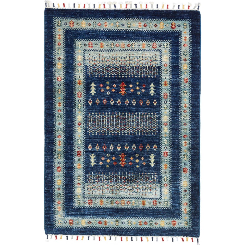 Tappeto Siva Pakistan grigio beige 82x118