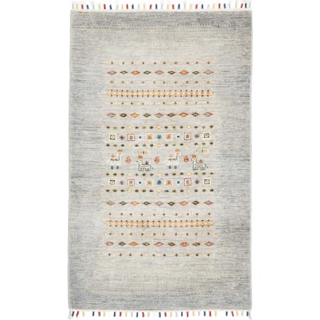 Tappeto Siva Pakistan beige grigio 78x127