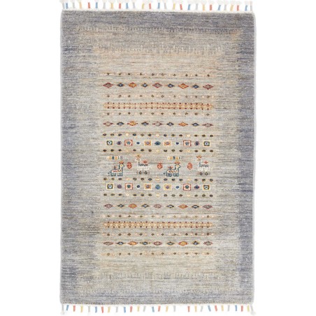 Tappeto Siva Pakistan beige grigio 80x118