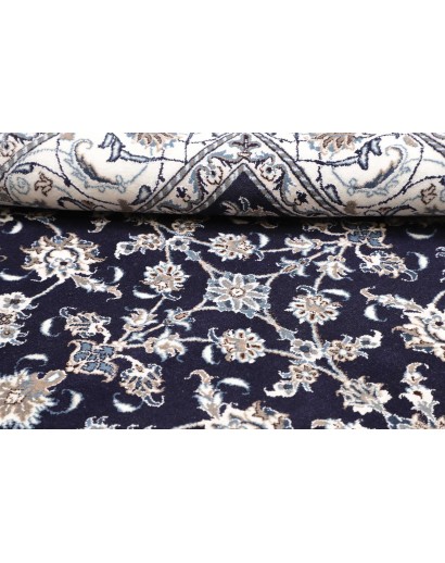 Tappeto Nain Kashmar Persia grigio 196x213