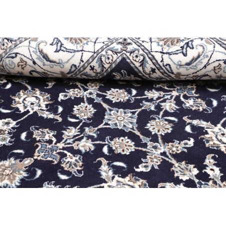 Tappeto Nain Kashmar Persia grigio 196x213