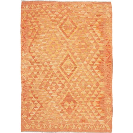 Tappeto Kilim Afghanistan marrone 106x145