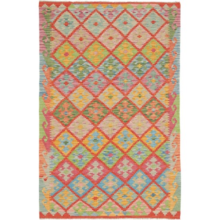 Tappeto Kilim Afghanistan marrone 120x183