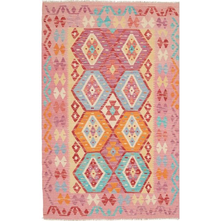 Tappeto Kilim Afghanistan marrone 123x193