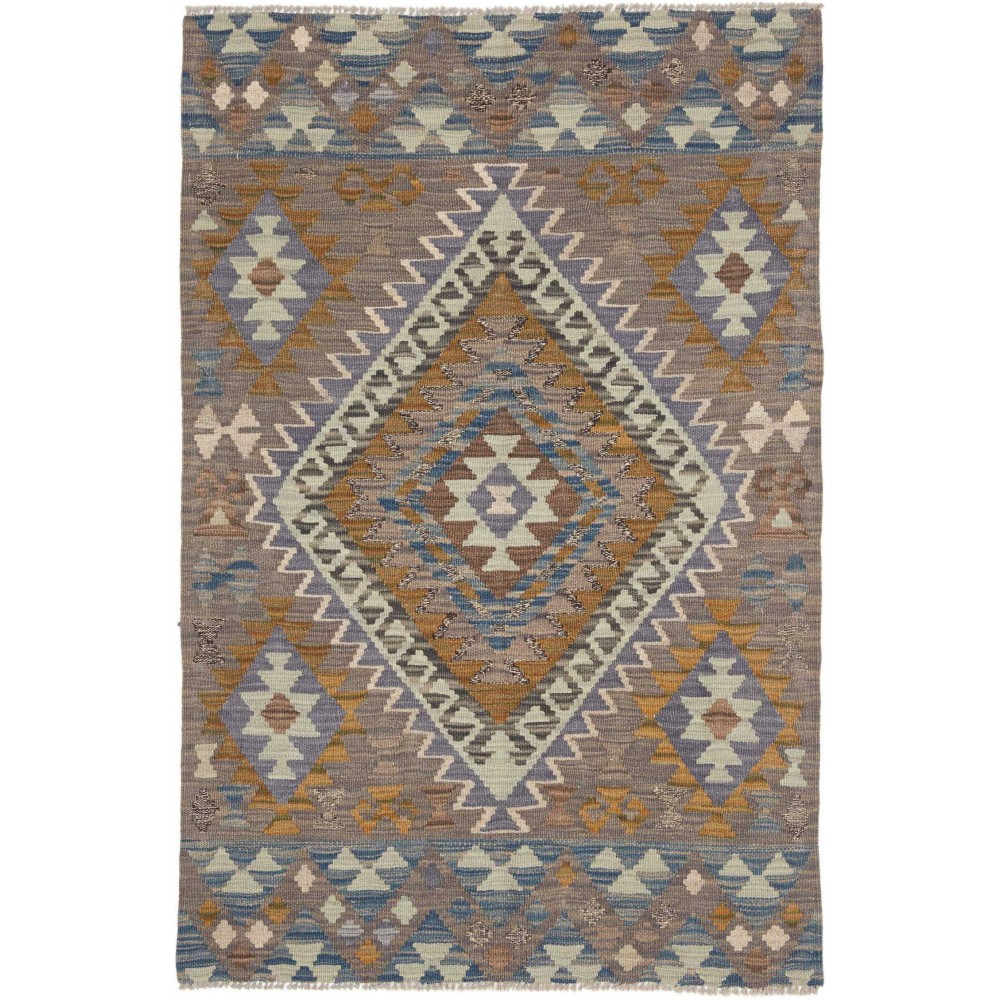 Tappeto Kilim Afghanistan bianco 99x150