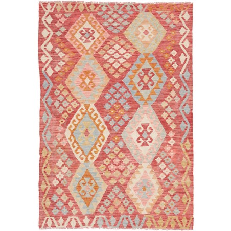 Tappeto Kilim Afghanistan marrone 120x178