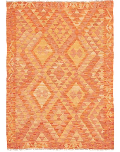 Tappeto Kilim Afghanistan marrone 100x136