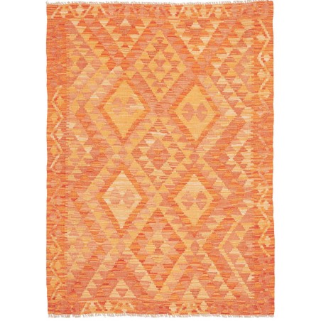 Tappeto Kilim Afghanistan marrone 100x136