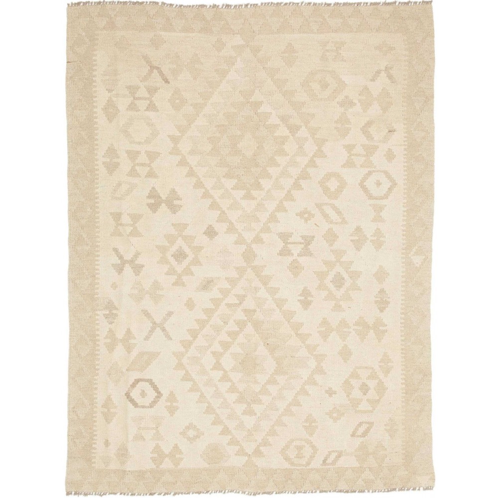 Tappeto Kilim Afghanistan giallo 127x170