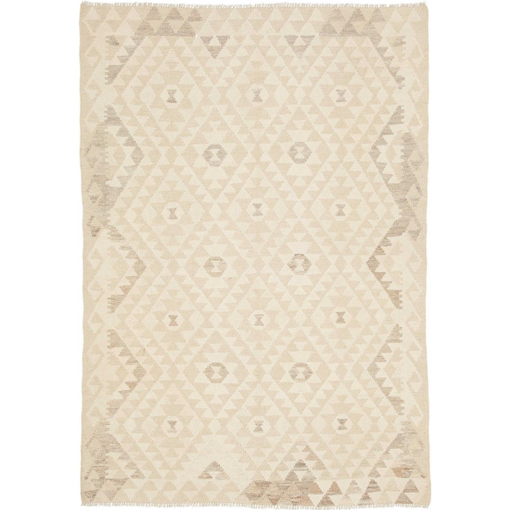 Tappeto Kilim Afghanistan giallo 126x178