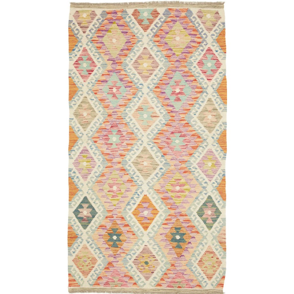 Tappeto Kilim Afghanistan beige 107x197