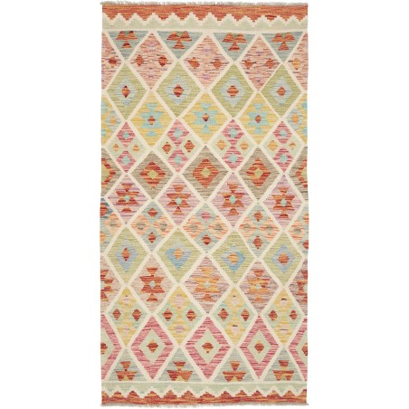 Tappeto Kilim Afghanistan marrone 105x202