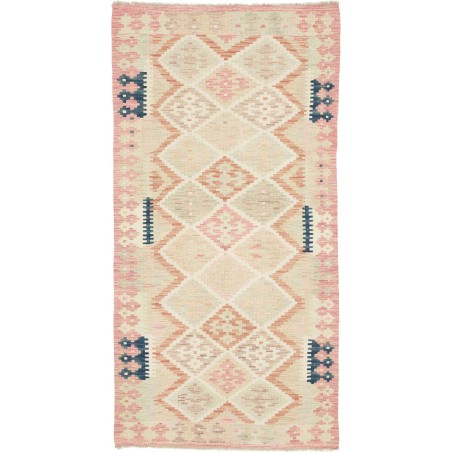Tappeto Kilim Afghanistan giallo 98x191