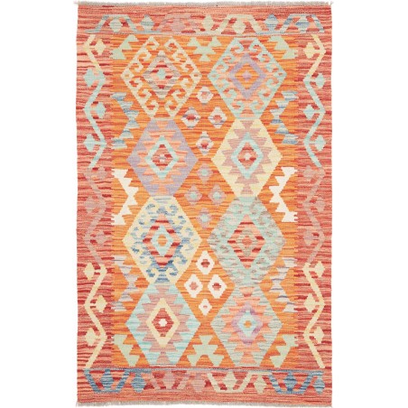 Tappeto Kilim Afghanistan marrone 101x157