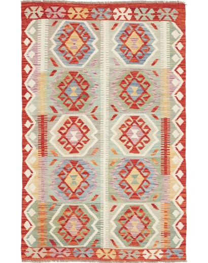 Tappeto Kilim Afghanistan beige 97x153