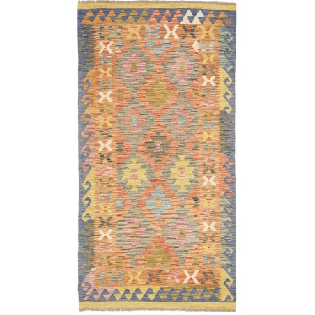 Tappeto Kilim Afghanistan marrone 100x193