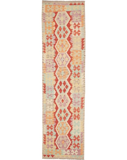 Tappeto Kilim Afghanistan marrone 79x290