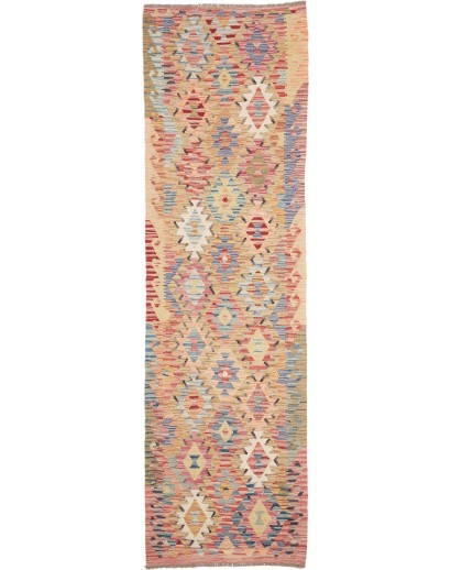 Tappeto Kilim Afghanistan marrone 87x298