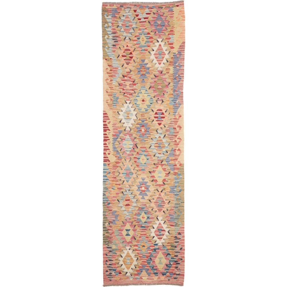 Tappeto Kilim Afghanistan marrone 87x298