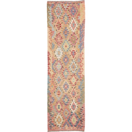 Tappeto Kilim Afghanistan marrone 87x298