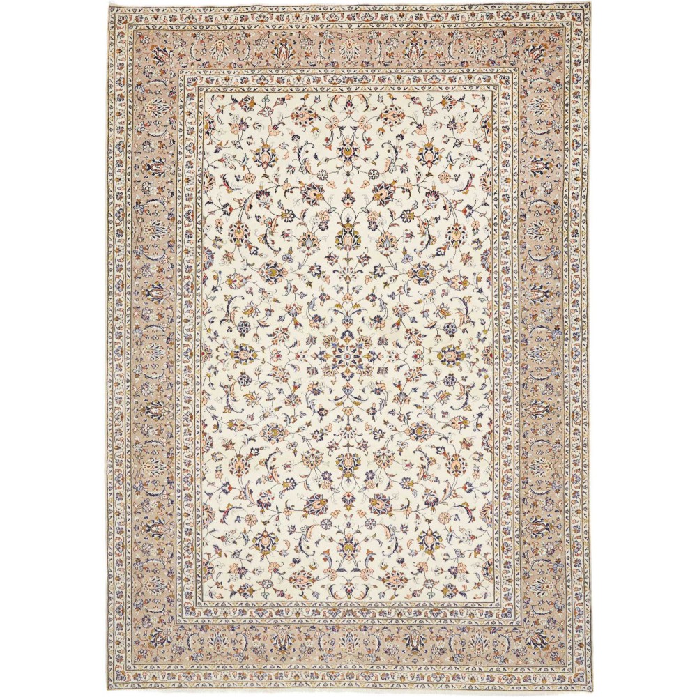 Tappeto Kashan Persia bianco 250x360