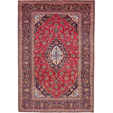 Tappeto Ardakan Persia marrone blu 203x300