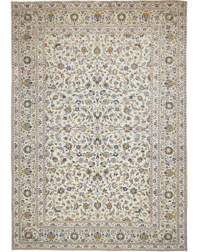 Tappeto Kashan Persia bianco 310x438