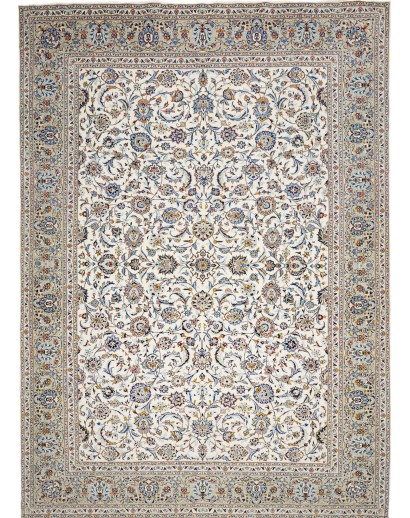 Tappeto Kashan Fine Persia bianco 308x430