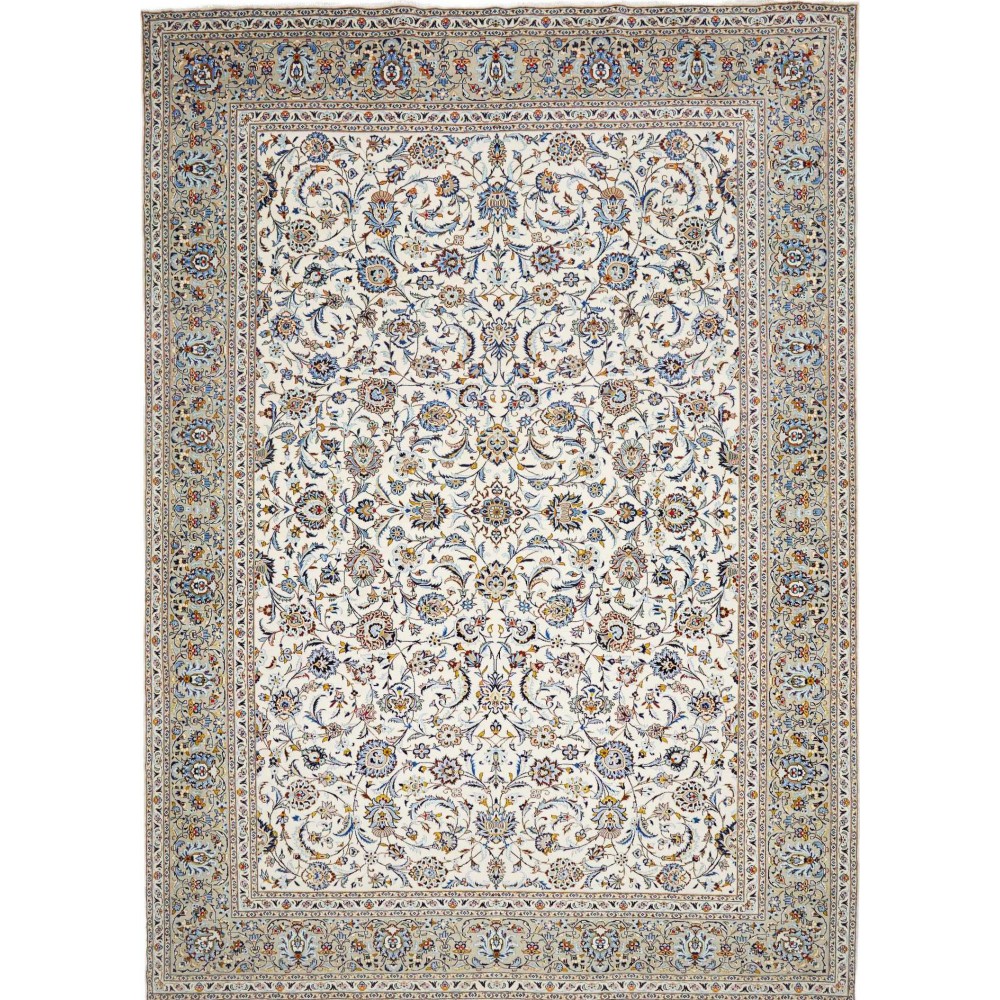 Tappeto Kashan Fine Persia bianco 308x430