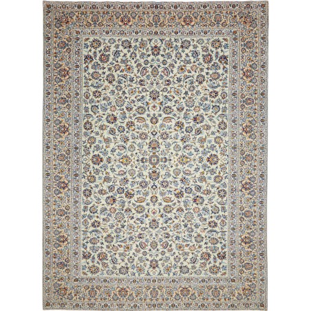 Tappeto Kashan Fine Persia beige grigio 308x416