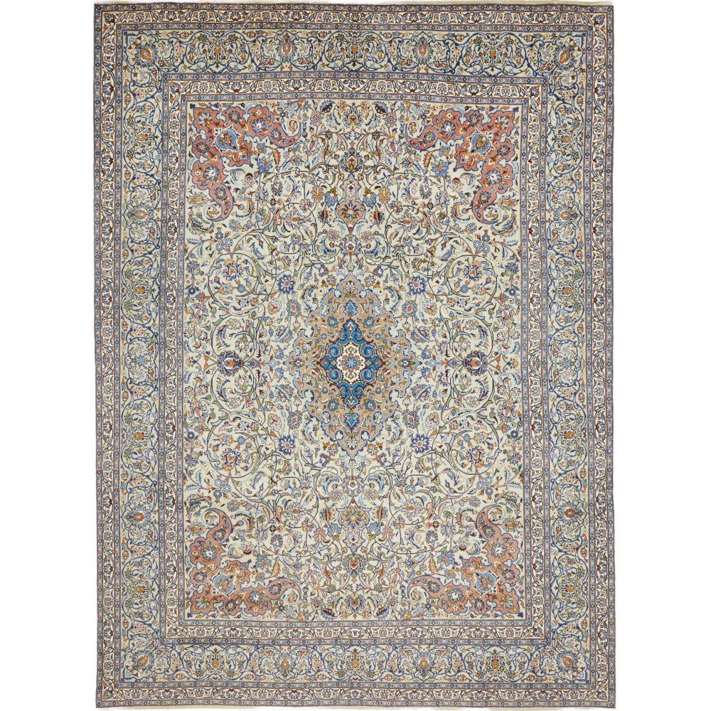 Tappeto Kashmar Persia beige grigio 300x400
