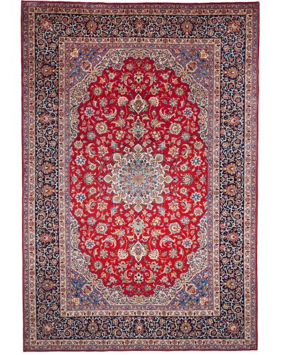 Tappeto Nadjafabad Persia marrone grigio 283x415