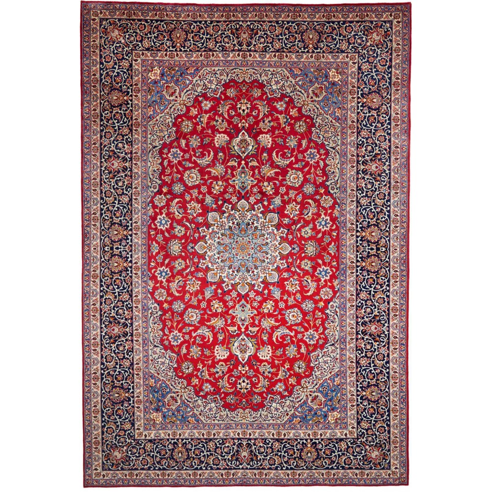 Tappeto Nadjafabad Persia marrone grigio 283x415