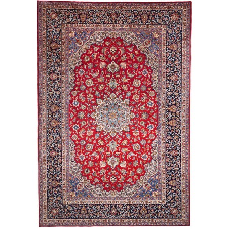 Tappeto Nadjafabad Persia marrone grigio 283x415