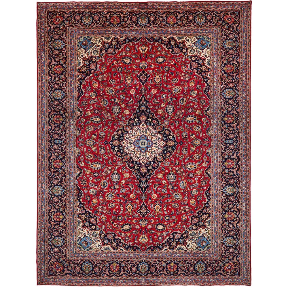 Tappeto Ardakan Persia marrone blu 310x415