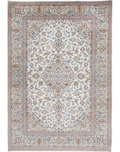 Kashan Persia bianco grigio...