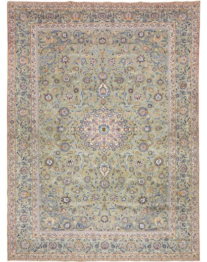 Tappeto Nadjafabad Persia azzurro 318x430