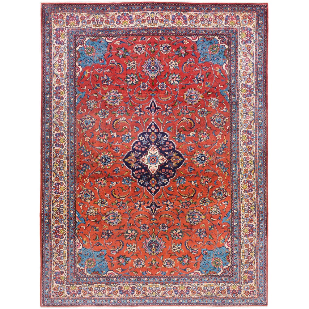 Tappeto Sarough Persia rosso grigio 250x340