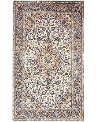 Tappeto Kashan Fine Persia beige grigio 150x250
