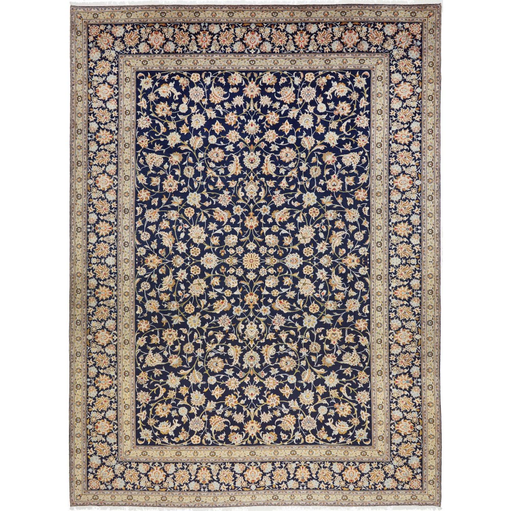 Tappeto Kashan Persia marrone beige 304x413