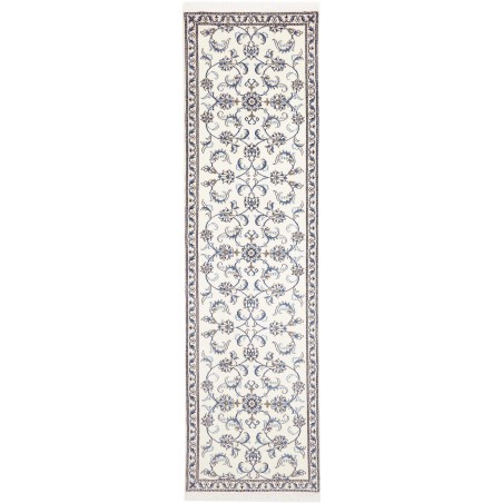 Tappeto Nain Kashmar Persia beige azzurro 80x295