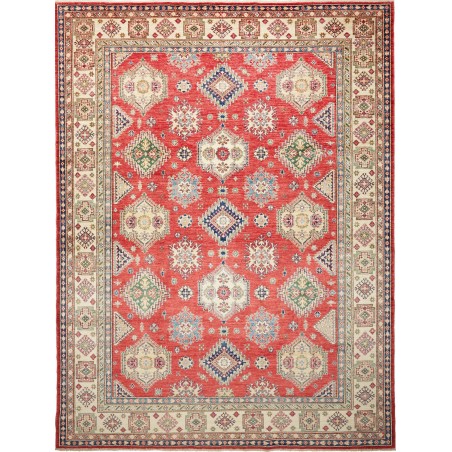 Tappeto Kazak Fine Pakistan marrone grigio 247x325