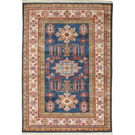 Tappeto Kazak Fine Pakistan marrone grigio 103x148