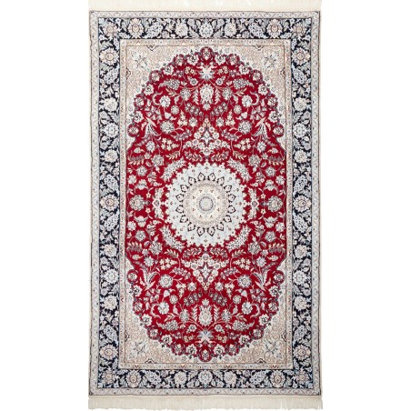 Tappeto Nain 9La Persia bianco marrone 146x248