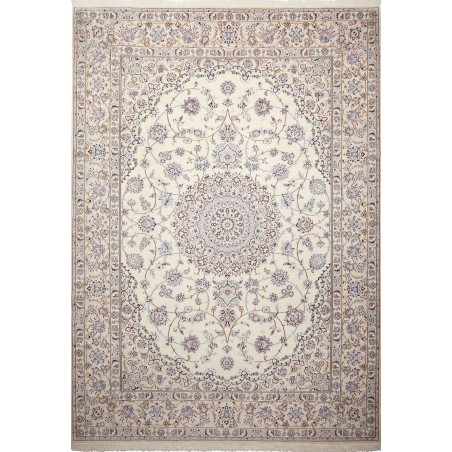 Tappeto Nain 9La Persia bianco 247x350