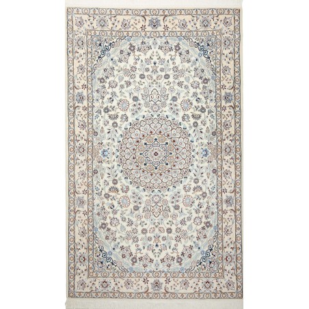 Tappeto Nain 9La Persia bianco grigio 130x215