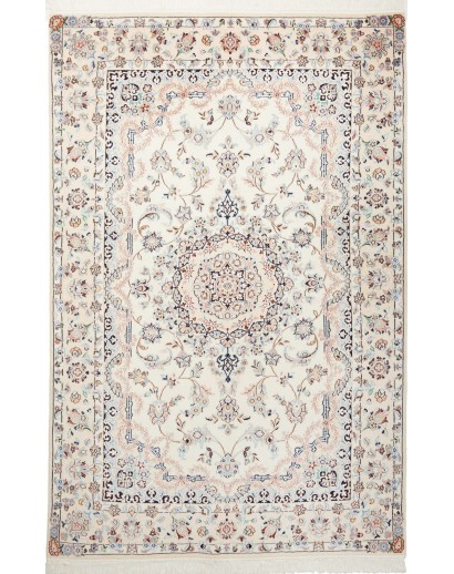 Tappeto Nain 9La Persia bianco grigio 145x225