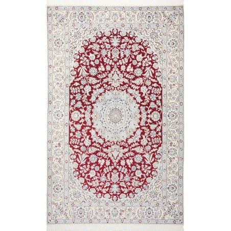 Tappeto Nain 9La Persia bianco marrone 157x250